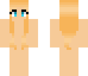 blonde girl skin base