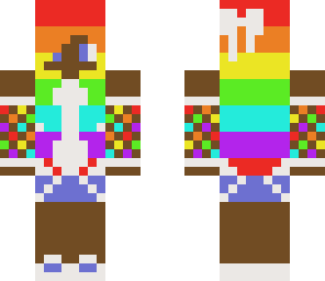 rainbow girl