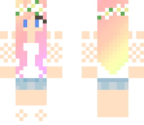 flower crown girl