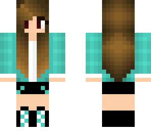 cyan girl