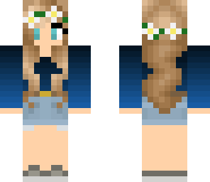 flower crown girl