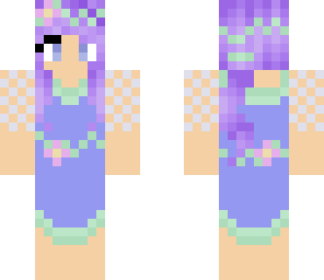 flower girl-purple hair edit