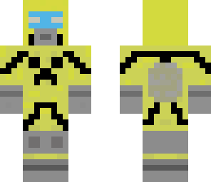 herobrine hazmat suit