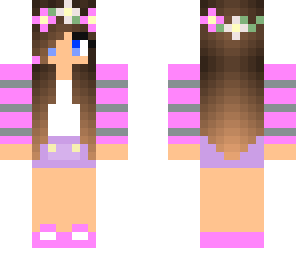 brunette summer girl