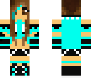 blue cool girl