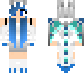 blue dragon girl