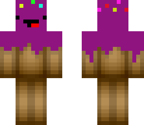 purple cake skin