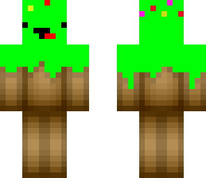 green cake skin
