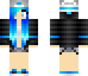gamer girl blueeeeee