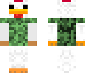 chicken cammo vest