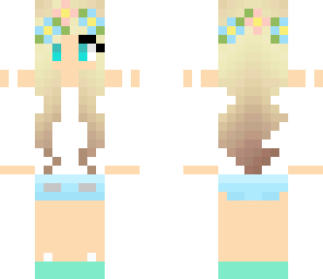 girl with flower crown