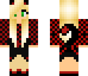 checkered catgirl