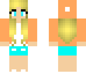 cute peach girl