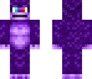 purple 3d monkey