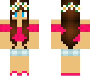 flower crown girl
