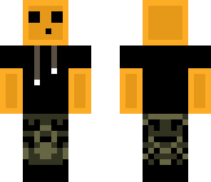 orange slime man