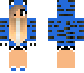 edited tiger hoodie girl