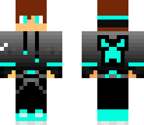 neon blue dj