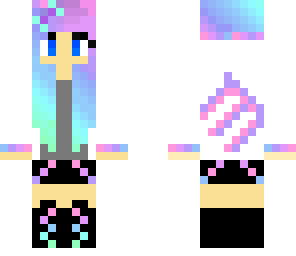 floral-colored monster girl