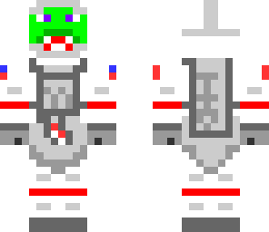 alien with spacesuit