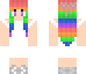 rainbow girl
