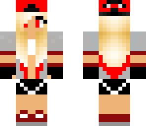 red tomboy girl