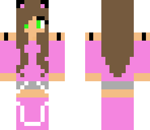 pink kitty girl