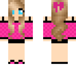 hot pink girl