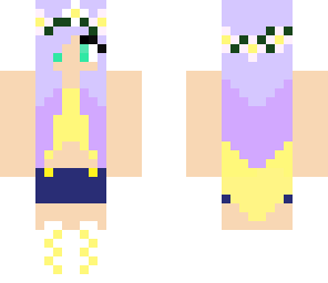 cute summer lavender girl edit