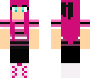 pink fashion girl