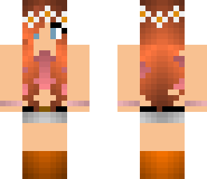 daisy crown with red hair2