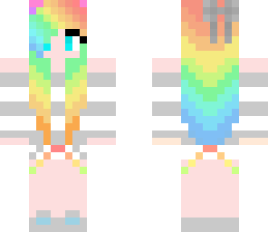 rainbow girl