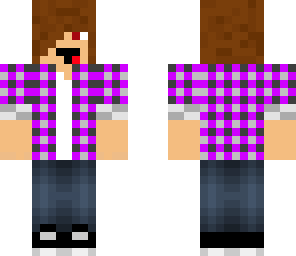 purple plad teen