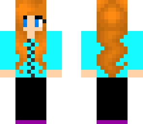 orange hair girl