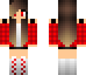 red gamer girl