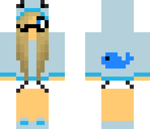 whale mustache girl