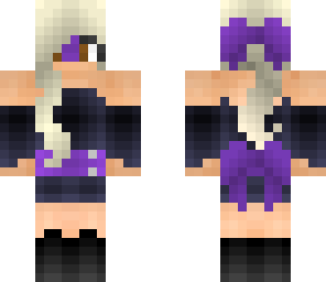 purple ninja girl