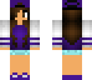 purple girl jock