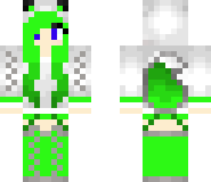 green wolf girl