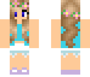 girl with flower crown