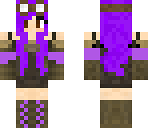 purple girl