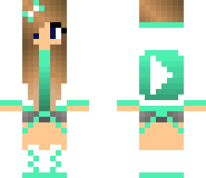 teal youtube girl