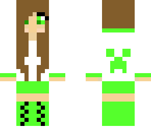 cute creeper girl