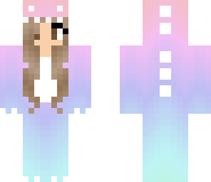 kawaii pastel dino girl