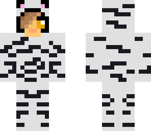 white tiger girl