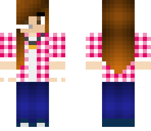checkered girl