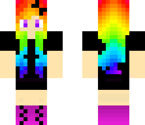 rainbow girl