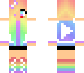rainbow youtuber that is a girl