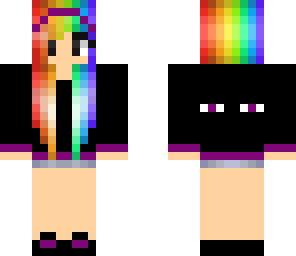 rainbow ender girl