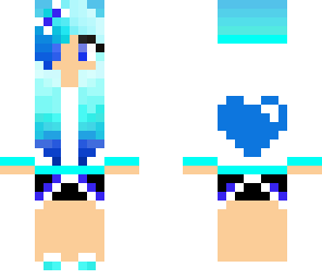 blue girl